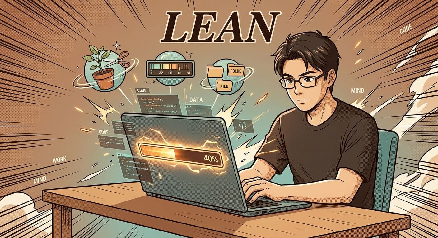 I Built the Lean Workspace. Three Weeks In, It Bloated Anyway. Here's What I Do Every Day.