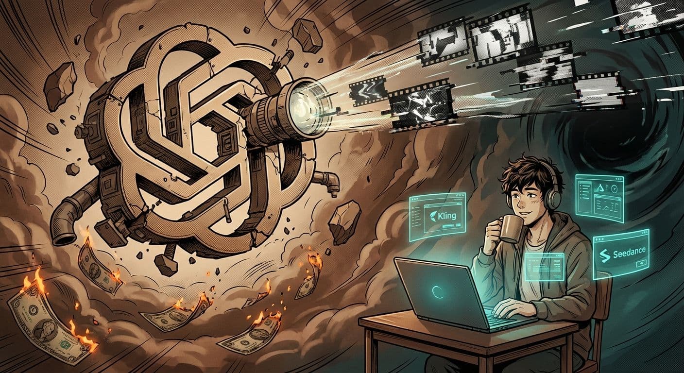 OpenAI Killed Sora — The Hollywood AI Nobody Asked For