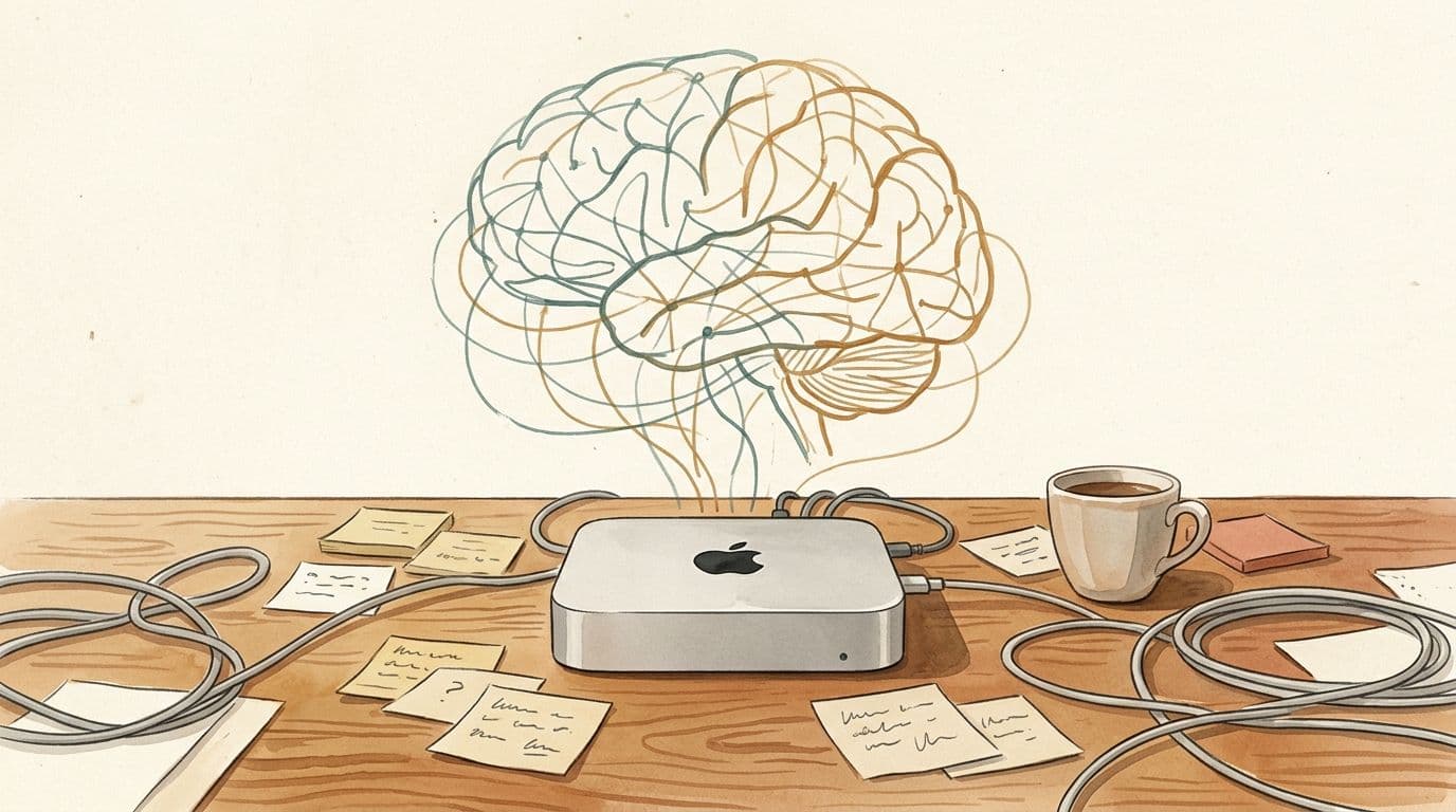 I Bought a New Mac Mini to Build My Own AI Assistant — And It Was Way Harder Than It Should Have Been